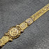 1936 British vintage sterling silver anointing spoon with gold-plated decoration boxed